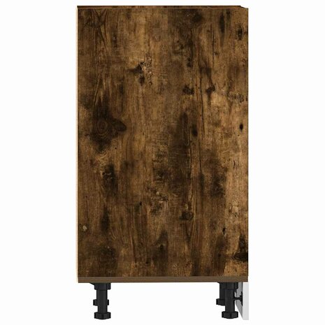 Onderkast Riga 30x44,5x81,5 cm bewerkt hout gerookt eikenkleurig 5