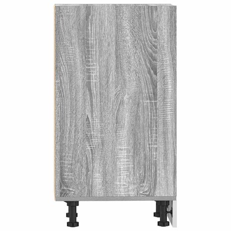 Onderkast Riga 30x44,5x81,5cm bewerkt hout grijs sonoma eikenkleurig 5