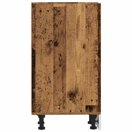 Onderkast Riga 30x44,5x81,5 cm bewerkt hout oud houtkleurig 5