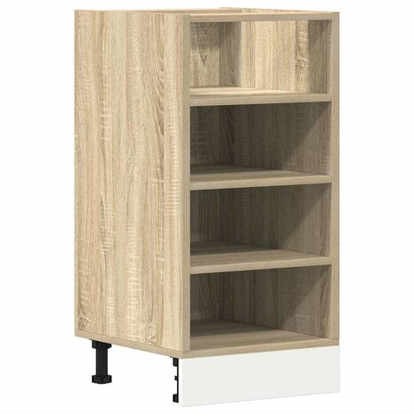 Onderkast Riga 40x44,5x81,5 cm bewerkt hout sonoma eikenkleurig 2