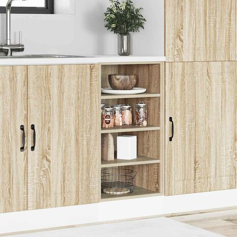 Onderkast Riga 40x44,5x81,5 cm bewerkt hout sonoma eikenkleurig 3