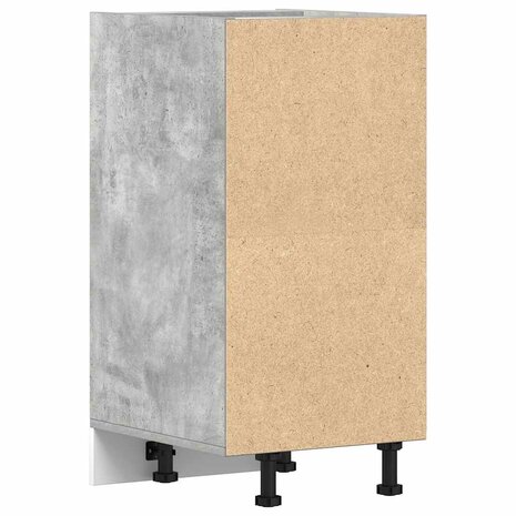 Onderkast Riga 40x44,5x81,5 cm bewerkt hout betongrijs 6