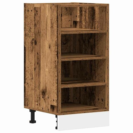 Onderkast Riga 40x44,5x81,5 cm bewerkt hout oud houtkleurig 2