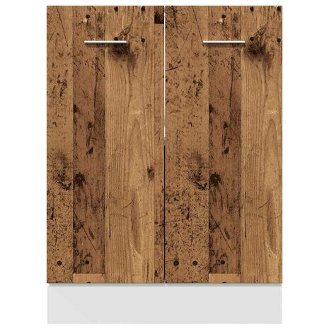 Onderkast Lyon 60x46x81,5 cm bewerkt hout oud houtkleurig 5