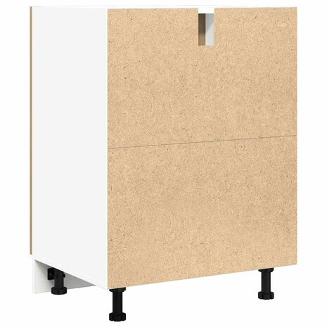 Onderkast Lyon 60x46x81,5 cm bewerkt hout artisanaal eikenkleur 7