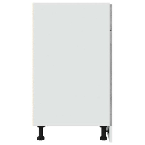 Onderkast met lade Lyon 40x46x81,5 cm bewerkt hout betongrijs 5