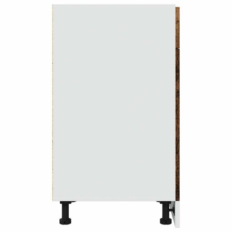 Onderkast met lade Lyon 40x46x81,5 cm bewerkt hout oud houtkleurig 5