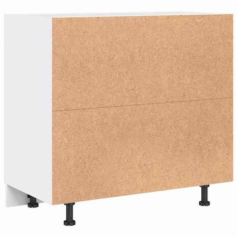 Keuken Hoek Onderkast Zwart eiken 86 x 46 x 81,5 cm 8