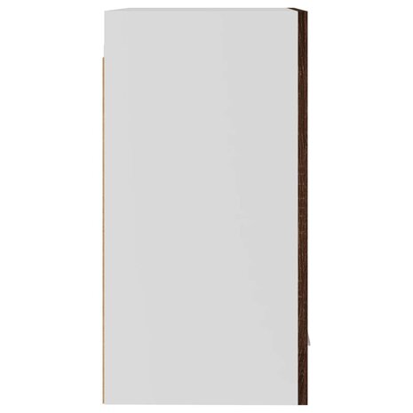 Bovenkast Lyon 39,5x31x60 cm bewerkt hout bruin eikenkleur 7