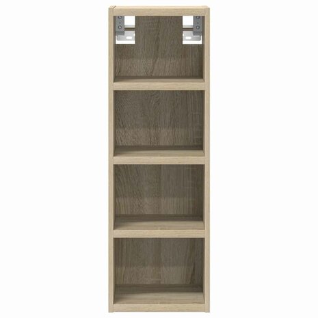 Bovenkast 20x29,5x60 cm bewerkt hout sonoma eikenkleurig 4