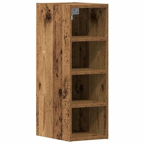 Bovenkast Riga 20x29,5x60 cm bewerkt hout oud houtkleurig 2