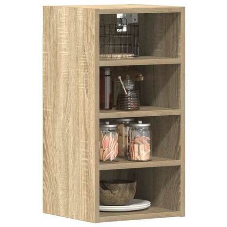 Bovenkast Riga 30x29,5x60 cm bewerkt hout sonoma eikenkleurig 1