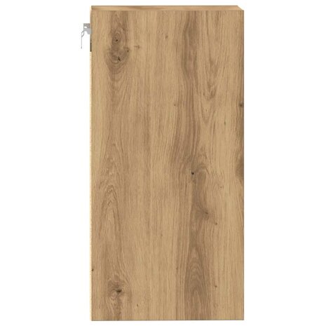 Bovenkast Riga 30x29,5x60 cm bewerkt hout artisanaal eikenkleur 5