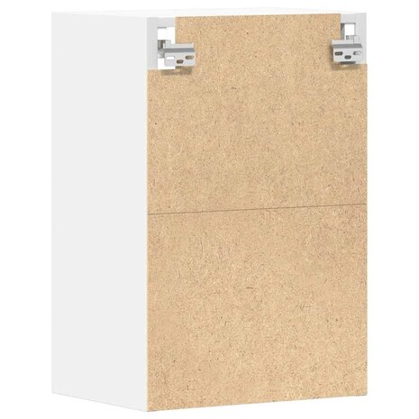 Bovenkast Riga 40x29,5x60 cm bewerkt hout wit 6
