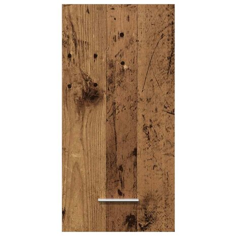 Bovenkast Lyon 30x31x60 cm bewerkt hout oud houtkleurig 4