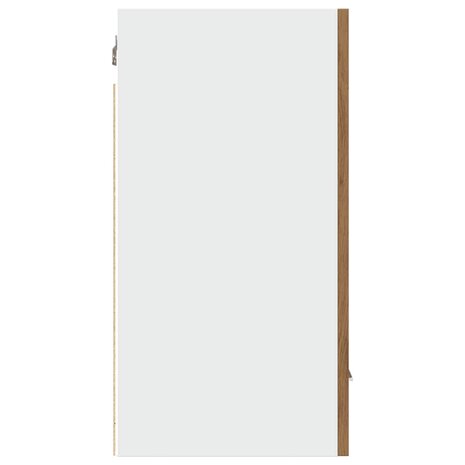 Bovenkast Lyon 30x31x60 cm bewerkt hout artisanaal eikenkleur 6