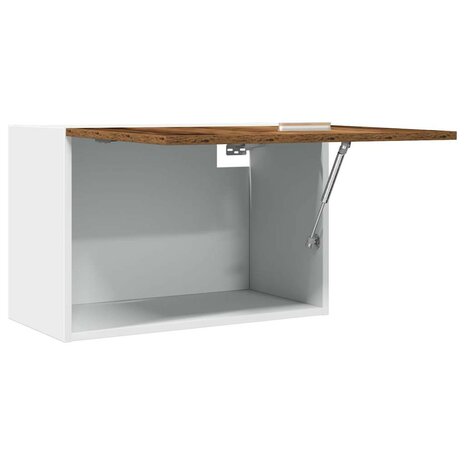 Bovenkast Lyon 60x31x40 cm bewerkt hout oud houtkleurig 5