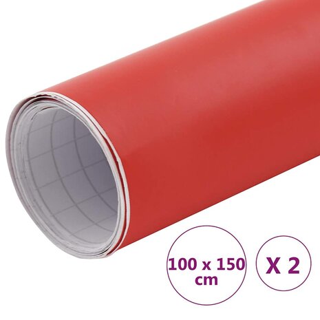 2 st Autofolie 100x150 cm matrood 7