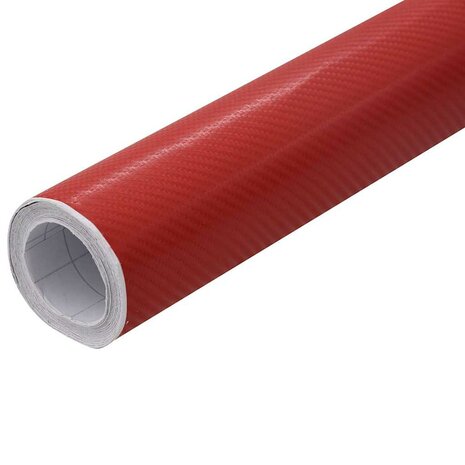 2 st Autofolie 4D 100x150 cm rood 3