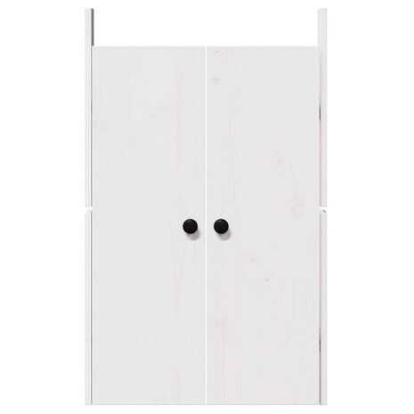 Keukendeur MEPPEL Wit 50 x 9 x 82 cm Massief grenenhout 5