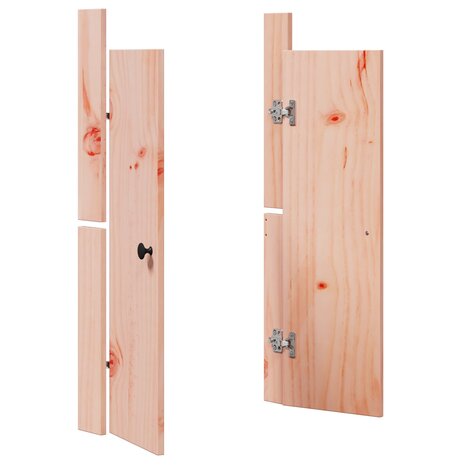Keukendeur MEPPEL Bruin 50 x 9 x 82 cm massief douglas 4