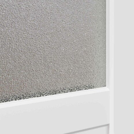 Zij-ingangsdeur 88 x 198 cm PVC Wit 4