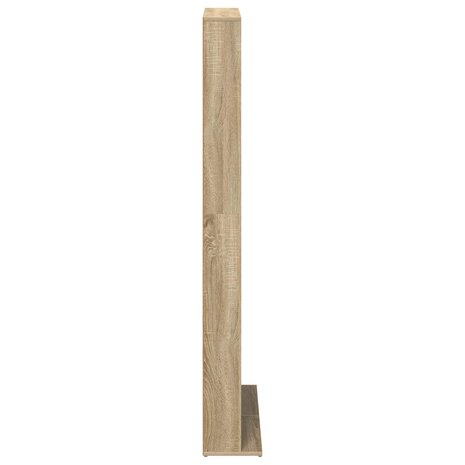Cd-kast 2 st Sonoma Eiken 33 x 23,5 x 175 cm Bewerkt hout 7