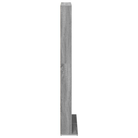 Cd-kast Grijs Sonoma 65 x 23,5 x 175 cm Bewerkt hout 5