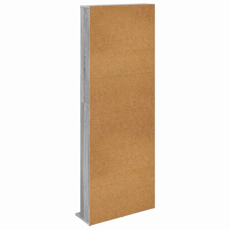 Cd-kast Grijs Sonoma 65 x 23,5 x 175 cm Bewerkt hout 6