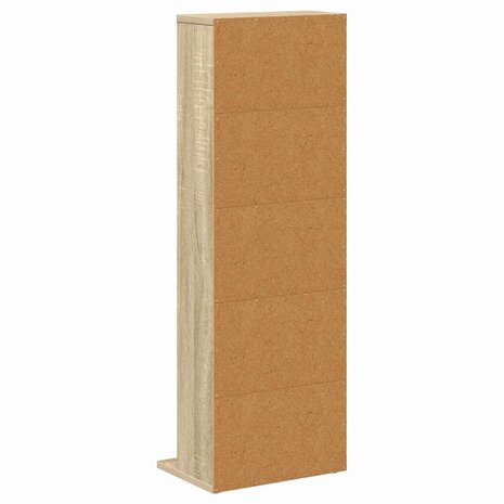 Cd-kast Sonoma Eiken 33 x 23,5 x 97,5 cm Bewerkt hout 6