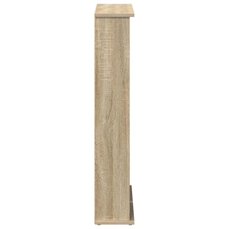 Cd-kast 2 st Sonoma Eiken 60 x 17 x 92 cm Bewerkt hout 7