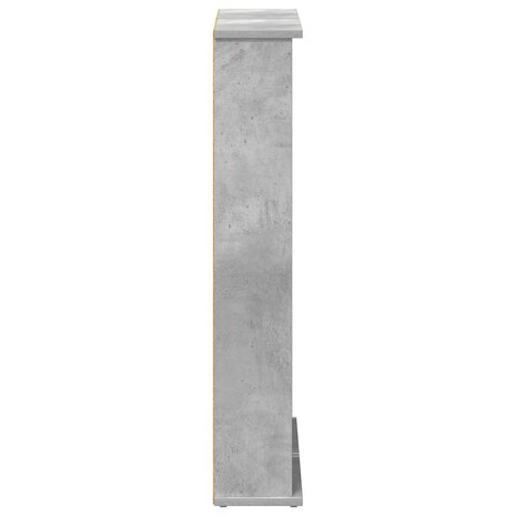 Cd-kast 2 st Betongrijs 60 x 17 x 92 cm Bewerkt hout 7