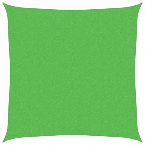 Zonnezeil 160 g/m&sup2; 2x2 m HDPE lichtgroen 2
