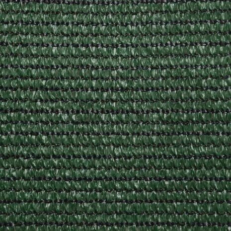 Zonnezeil 160 g/m&sup2; 3x3x3 m HDPE donkergroen 9