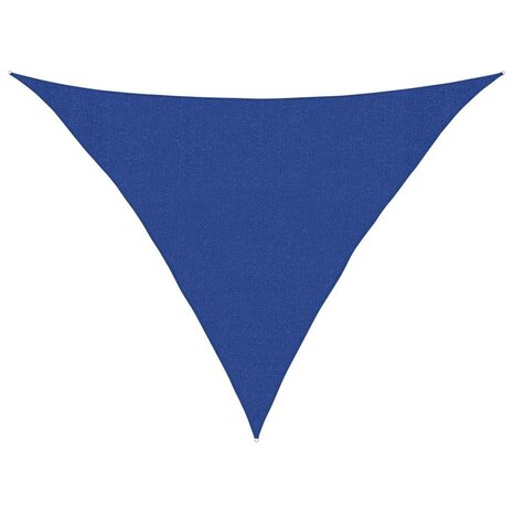 Zonnezeil 160 g/m&sup2; 3x3x4,2 m HDPE blauw 2