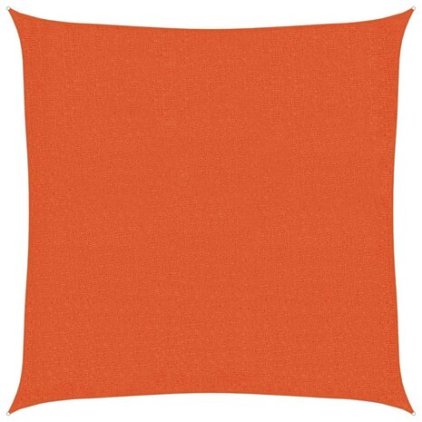 Zonnezeil 160 g/m&sup2; 2x2 m HDPE oranje 2