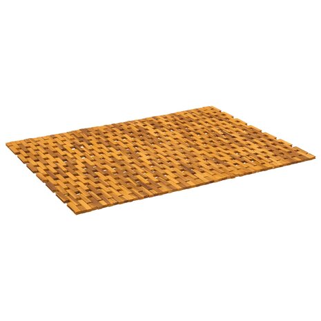 Badmatten Naturel 85 x 120 cm Massief Acaciahout 2