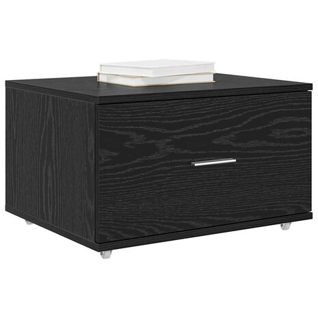 ladekast 55 x 45 x 31 cm Zwart Eiken 3