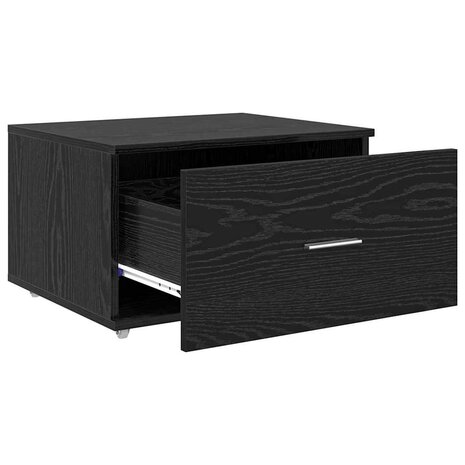 ladekast 55 x 45 x 31 cm Zwart Eiken 5