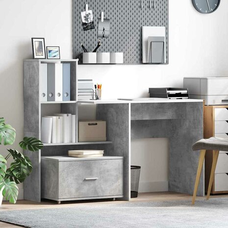 ladekast 55 x 45 x 31 cm Beton Grijs 1