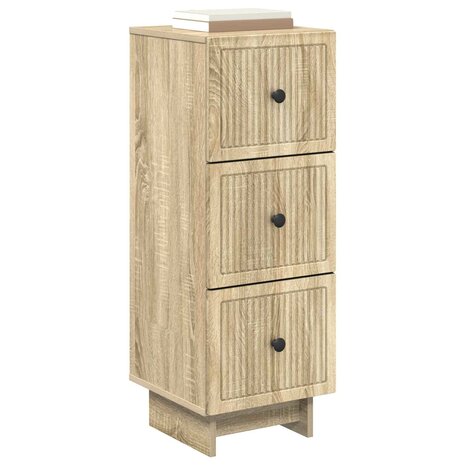 ladekast Sonoma Eiken 33 x 34,5 x 90 cm Bewerkt hout 3