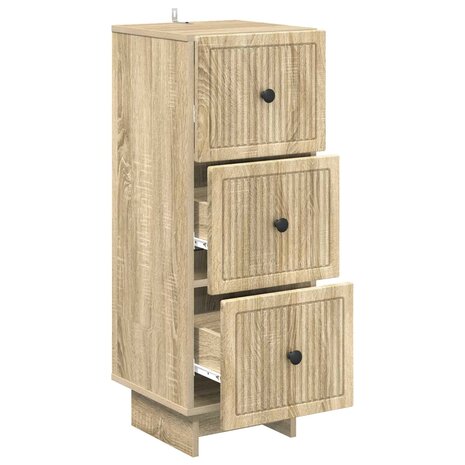 ladekast Sonoma Eiken 33 x 34,5 x 90 cm Bewerkt hout 5