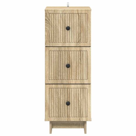 ladekast Sonoma Eiken 33 x 34,5 x 90 cm Bewerkt hout 6