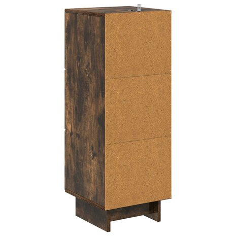 ladekast Gerookt eiken 33 x 34,5 x 90 cm Bewerkt hout 8