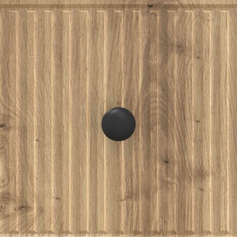 ladekast 33 x 34,5 x 90 cm Bewerkt hout Artisanaal eiken 9