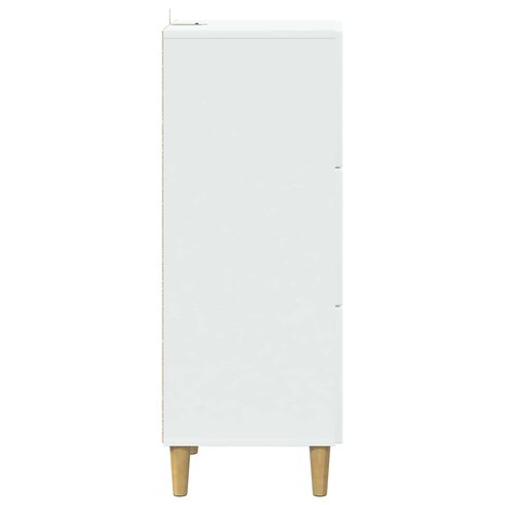 ladekast Wit 33 x 34,5 x 90 cm Bewerkt hout 7