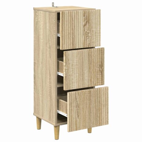 ladekast Sonoma Eiken 33 x 34,5 x 90 cm Bewerkt hout 5