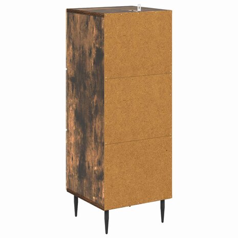 ladekast Gerookt eiken 33 x 34,5 x 89,5 cm Bewerkt hout 8