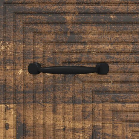 ladekast Oud hout 33 x 34,5 x 89,5 cm Bewerkt hout 9