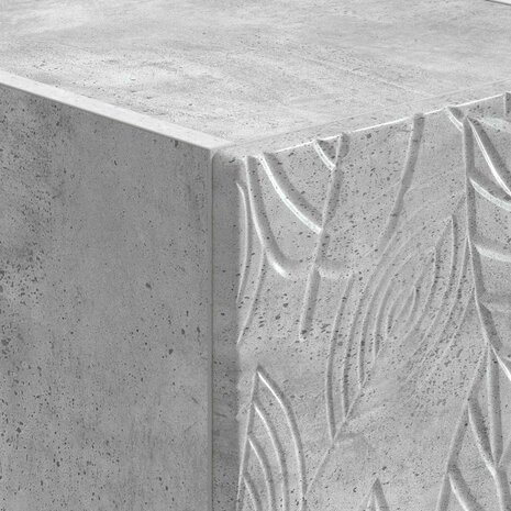 ladekast Betongrijs 33 x 34,5 x 90 cm Bewerkt hout 8